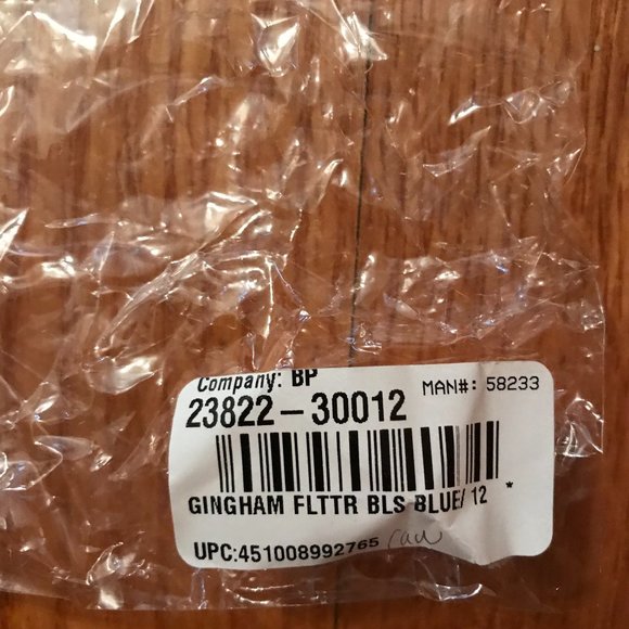 Boston Proper Gingham Blue Blouse - Size 12 - Picture 3 of 3